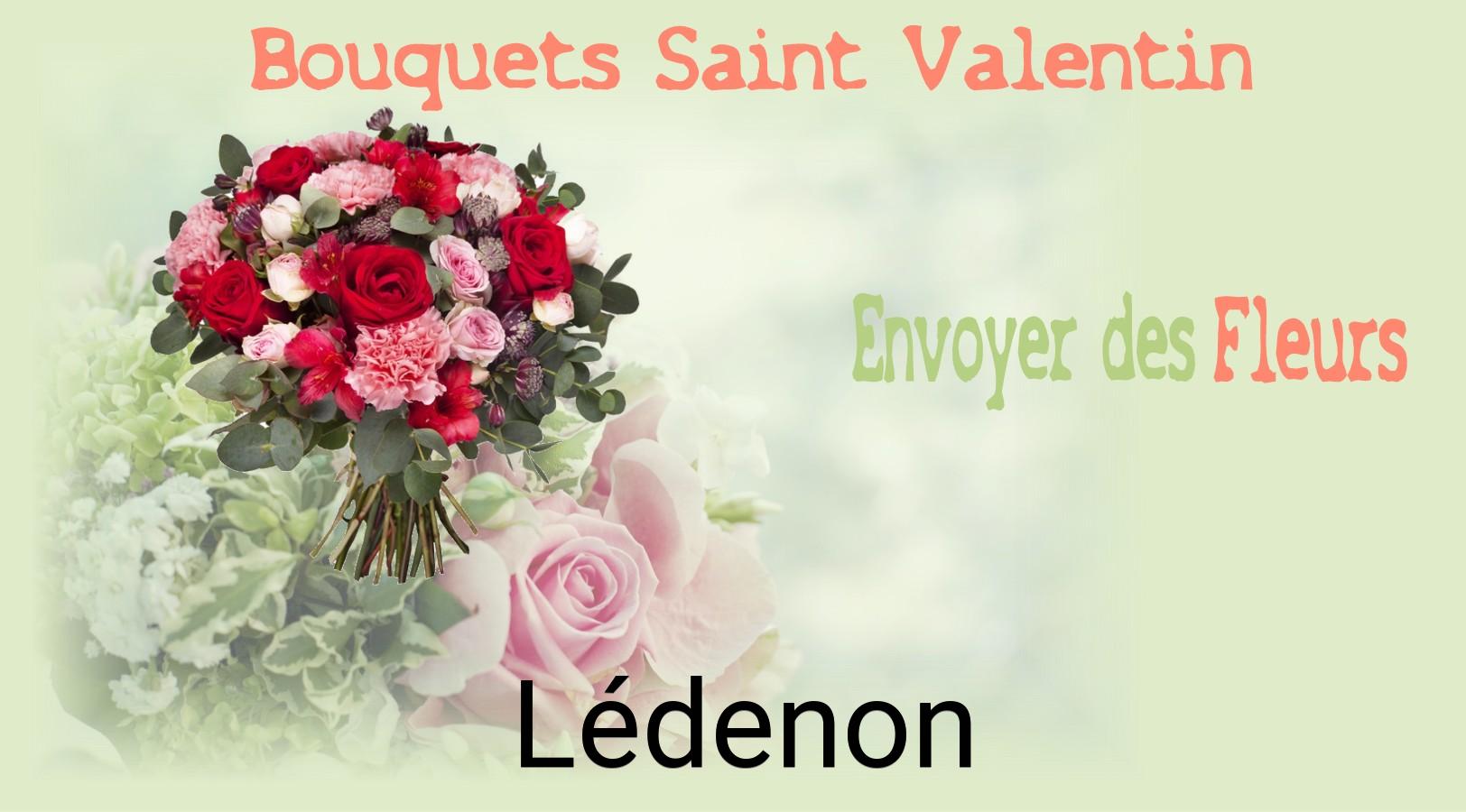 Roses de Saint-Valentin livrées à Lédenon